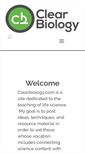 Mobile Screenshot of clearbiology.com